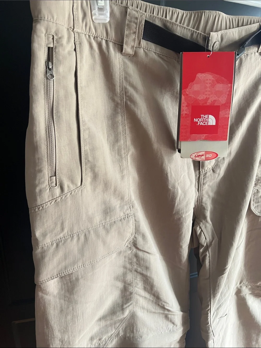 The North Face Men's Tan Cargo Convertible Pants NWT